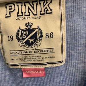 Pink brand ribbed tank top XS